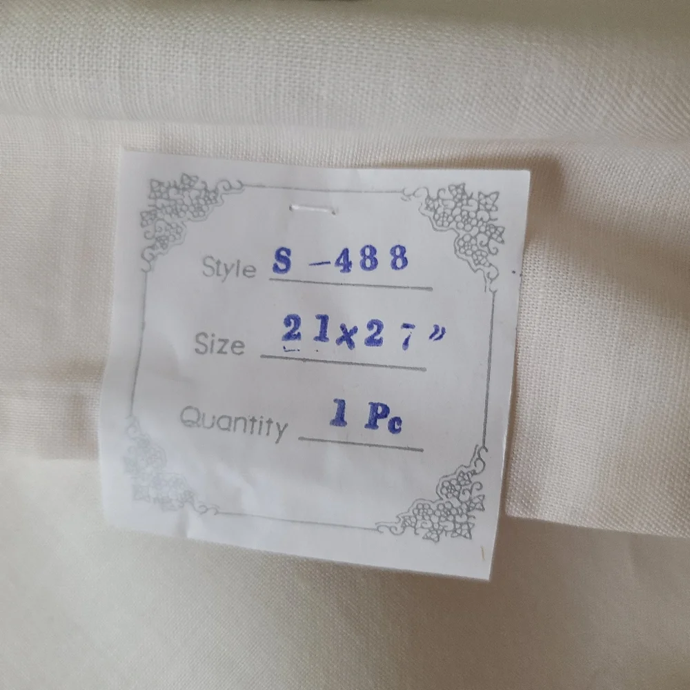 Elegant Cream and Green Duvet Cover
